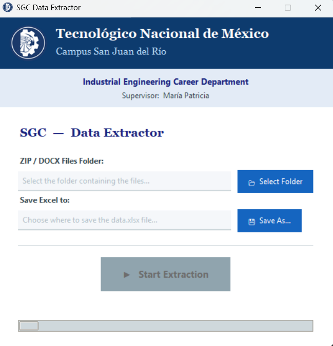 SGC Data Extractor