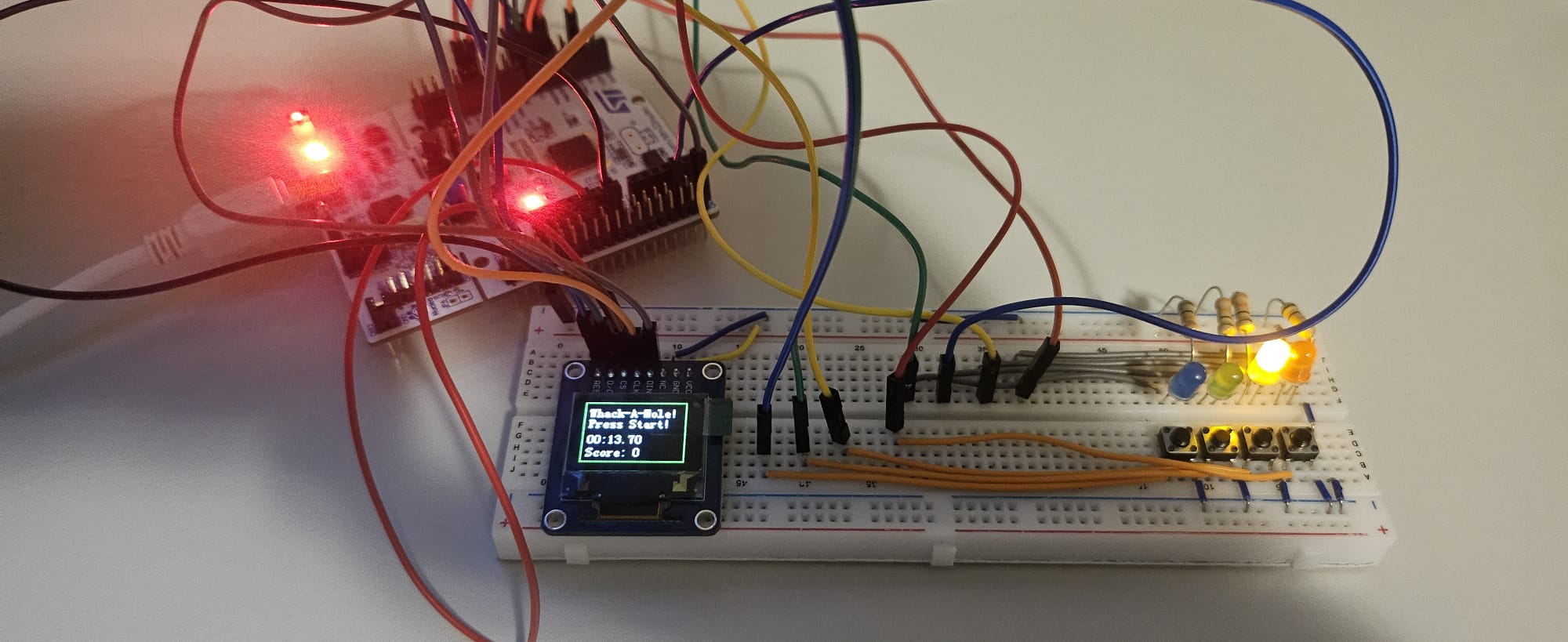 FreeRTOS Whack-A-Mole